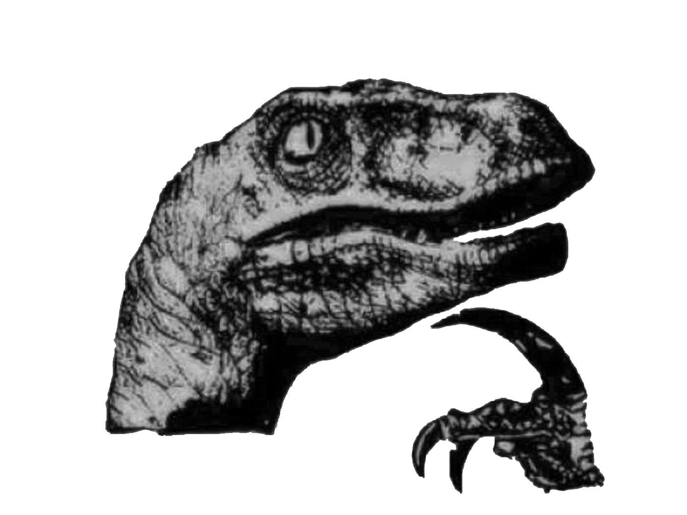 philosoraptor logon